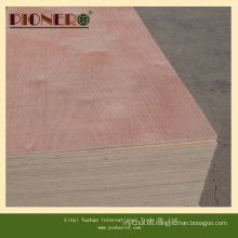 Carb P2 Bleached White Poplar Plywood para muebles de madera